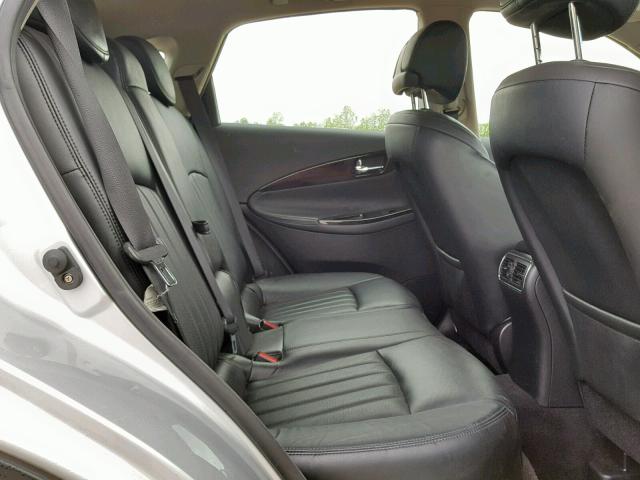 JN1AJ0HP5BM801301 - 2011 INFINITI EX35 BASE SILVER photo 6