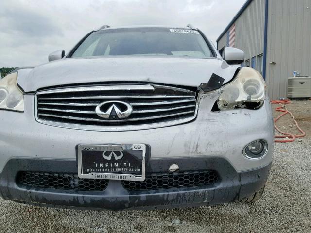 JN1AJ0HP5BM801301 - 2011 INFINITI EX35 BASE SILVER photo 9
