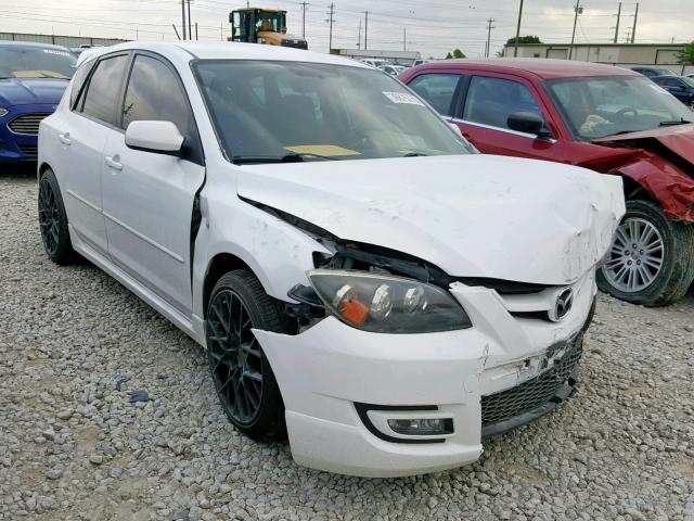 JM1BK34L791212331 - 2009 MAZDA SPEED 3 WHITE photo 1