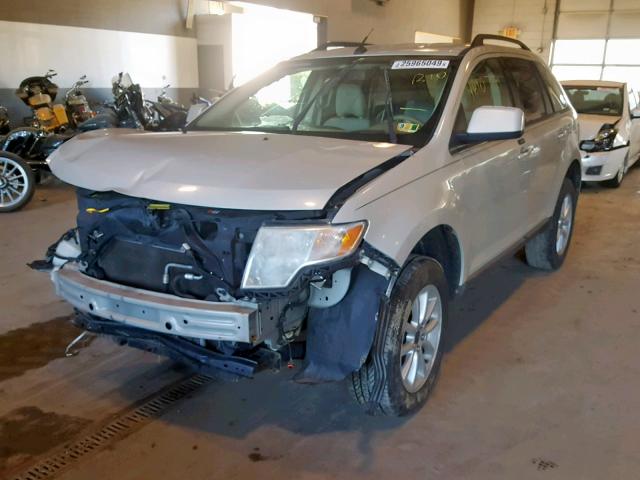 2FMDK38C67BB59234 - 2007 FORD EDGE SEL SILVER photo 2