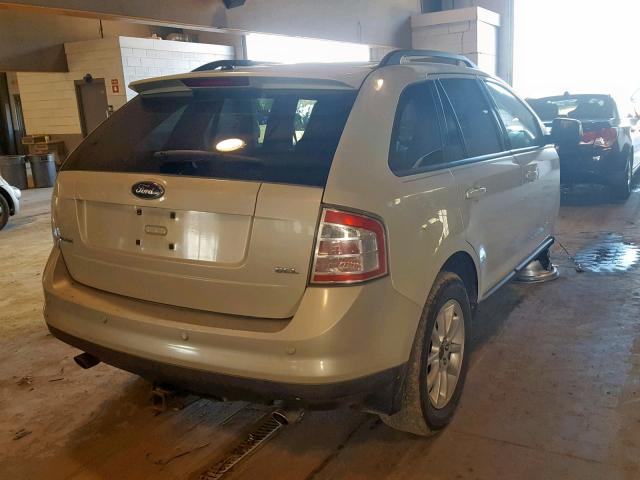 2FMDK38C67BB59234 - 2007 FORD EDGE SEL SILVER photo 4