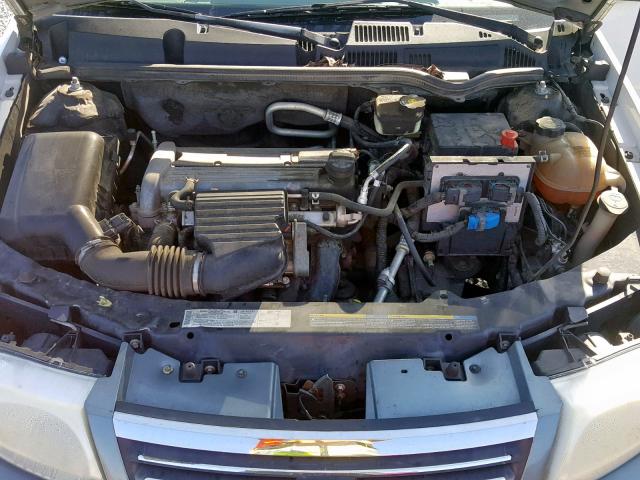 1G8AJ55FX6Z111388 - 2006 SATURN ION LEVEL WHITE photo 7