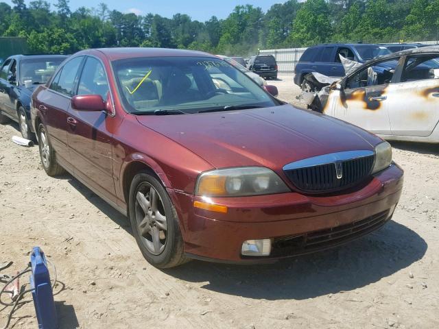 1LNHM87A02Y634963 - 2002 LINCOLN LS MAROON photo 1