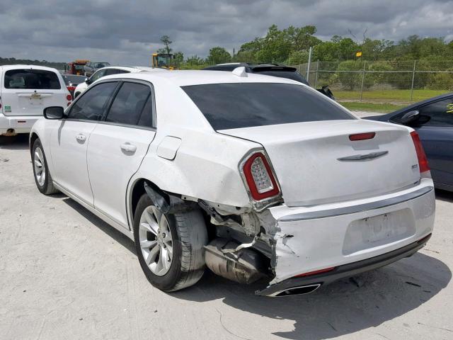 2C3CCAAG7FH820199 - 2015 CHRYSLER 300 LIMITE WHITE photo 3