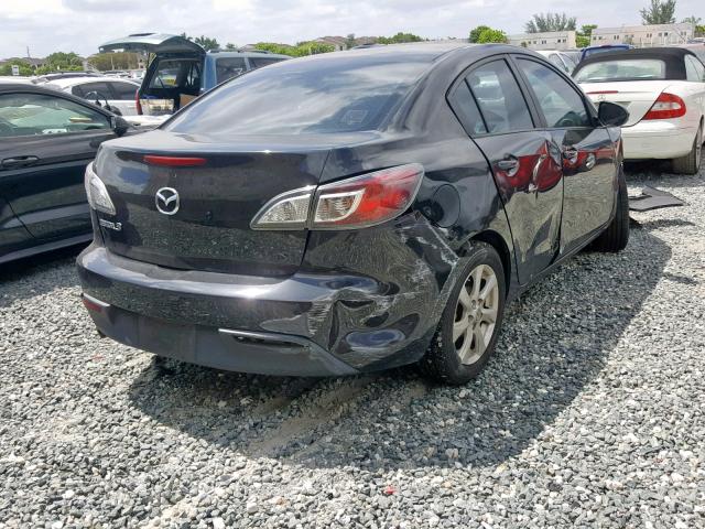 JM1BL1VF0B1442096 - 2011 MAZDA 3 I BLACK photo 4