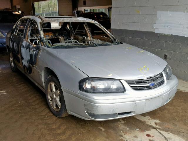 2G1WH52K049284913 - 2004 CHEVROLET IMPALA SILVER photo 1