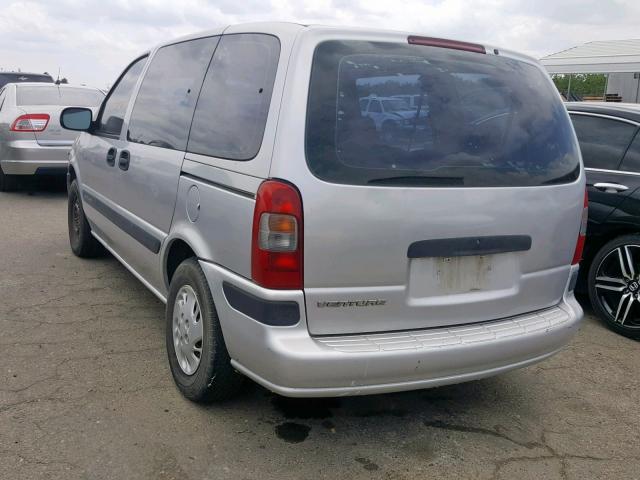 1GNDU23E23D165321 - 2003 CHEVROLET VENTURE EC SILVER photo 3