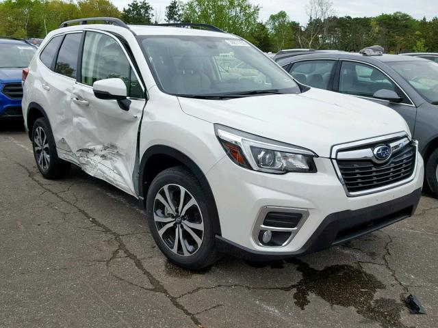 JF2SKASC9KH487270 - 2019 SUBARU FORESTER L WHITE photo 1