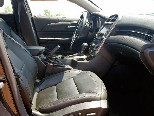 1G11F5SL5FF159960 - 2015 CHEVROLET MALIBU LTZ შავი ფოტო 5