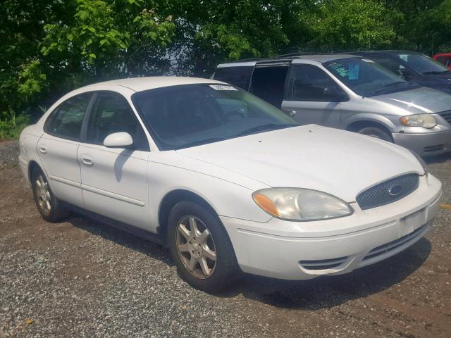 1FAFP56UX6A175040 - 2006 FORD TAURUS SEL WHITE photo 1