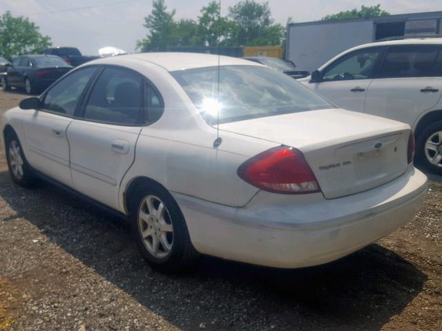 1FAFP56UX6A175040 - 2006 FORD TAURUS SEL WHITE photo 3