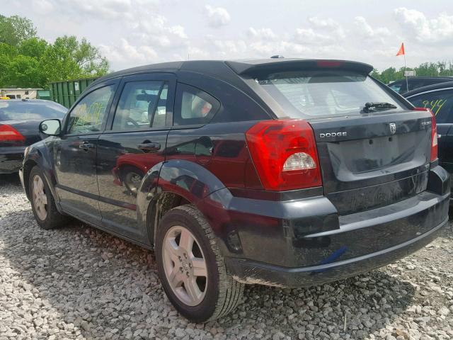 1B3HB48A79D104400 - 2009 DODGE CALIBER SX BLACK photo 3