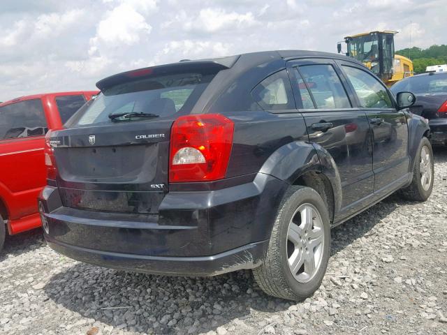 1B3HB48A79D104400 - 2009 DODGE CALIBER SX BLACK photo 4