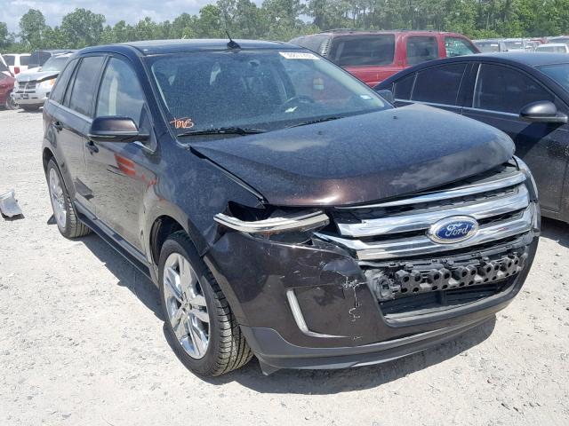 2FMDK3K99DBB52819 - 2013 FORD EDGE LIMIT BLACK photo 1