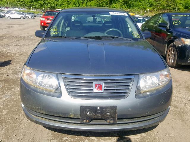 1G8AJ58F67Z171374 - 2007 SATURN ION LEVEL GRAY photo 9