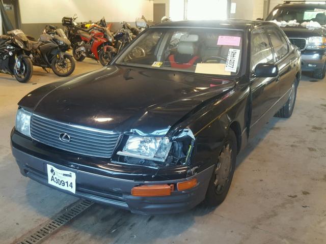 JT8BH28F3V0085542 - 1997 LEXUS LS 400 BLACK photo 2