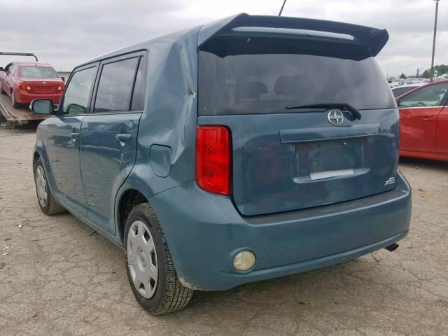 JTLKE50E391087407 - 2009 TOYOTA SCION XB 青色 照片 3