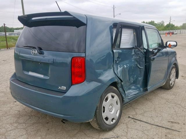 JTLKE50E391087407 - 2009 TOYOTA SCION XB 青色 照片 4