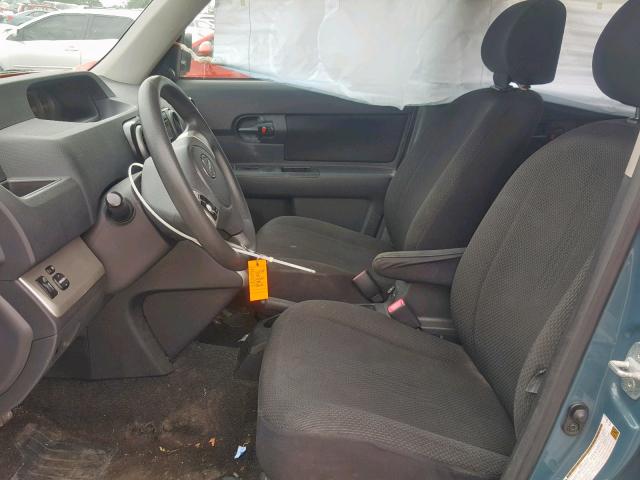 JTLKE50E391087407 - 2009 TOYOTA SCION XB 青色 照片 5