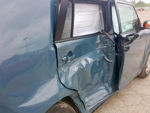 JTLKE50E391087407 - 2009 TOYOTA SCION XB 青色 照片 9