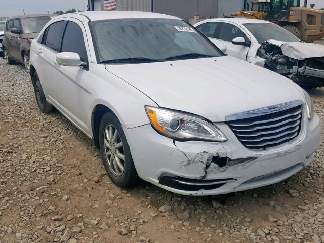 1C3CCBAB9CN104238 - 2012 CHRYSLER 200 LX WHITE photo 1