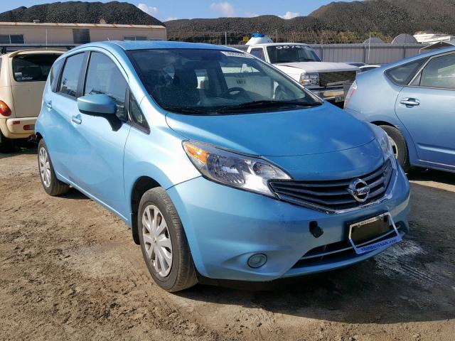 3N1CE2CP8FL390024 - 2015 NISSAN VERSA NOTE TEAL photo 1