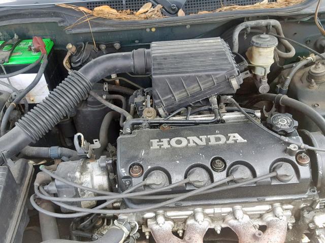 2HGEJ6616YH527216 - 2000 HONDA CIVIC BASE GREEN photo 7