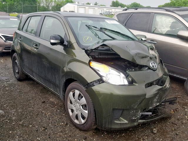 JTKKU4B47C1022962 - 2012 TOYOTA SCION XD GREEN photo 1