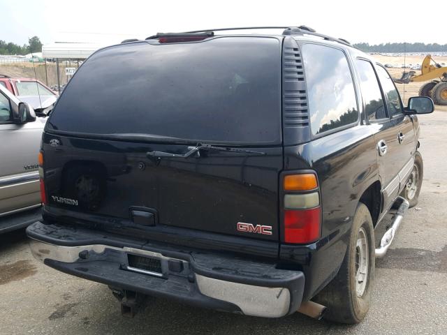 1GKEK13Z24J111072 - 2004 GMC YUKON BLACK photo 4