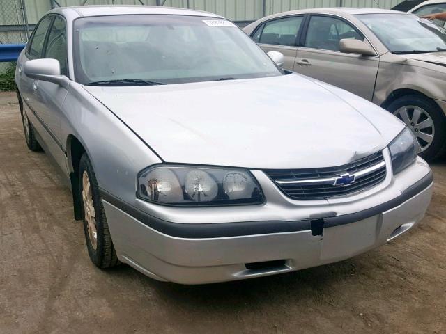 2G1WF55E019221527 - 2001 CHEVROLET IMPALA SILVER photo 1