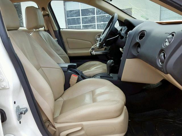 2G2WP552471185119 - 2007 PONTIAC GRAND PRIX WHITE photo 5