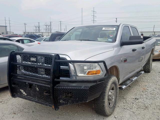 3D7UT2CL1BG588697 - 2011 DODGE RAM 2500 SILVER photo 2