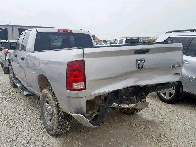 3D7UT2CL1BG588697 - 2011 DODGE RAM 2500 SILVER photo 3