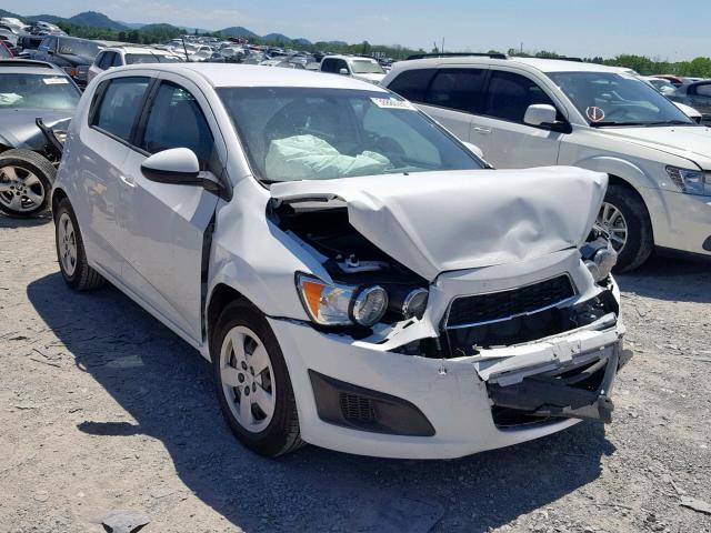 1G1JA6SH3G4170968 - 2016 CHEVROLET SONIC LS WHITE photo 1