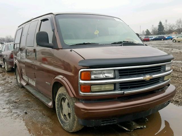 1GBFG15R3T1022239 - 1996 CHEVROLET G10 BROWN photo 1