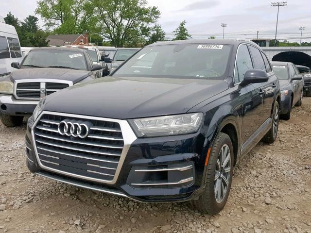 WA1LAAF72HD007244 - 2017 AUDI Q7 PREMIUM BLACK photo 2