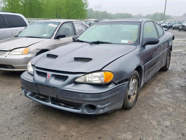 1G2NV12E25M185937 - 2005 PONTIAC GRAND AM G GRAY photo 2