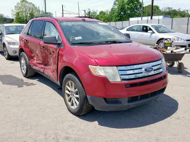 2FMDK36C88BA49354 - 2008 FORD EDGE SE MAROON photo 1