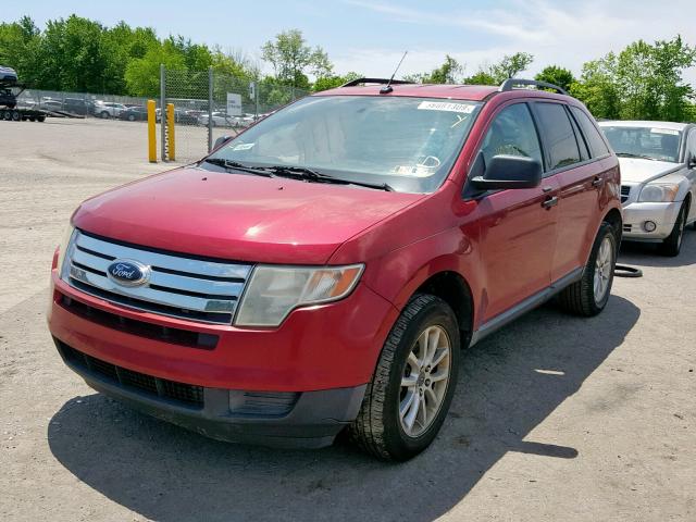 2FMDK36C88BA49354 - 2008 FORD EDGE SE MAROON photo 2