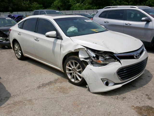 4T1BK1EB2DU076591 - 2013 TOYOTA AVALON BAS WHITE photo 1