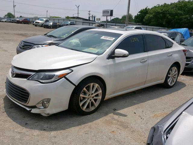 4T1BK1EB2DU076591 - 2013 TOYOTA AVALON BAS WHITE photo 2