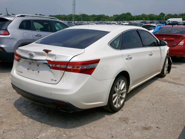 4T1BK1EB2DU076591 - 2013 TOYOTA AVALON BAS WHITE photo 4