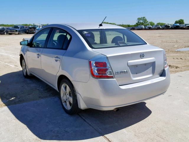 3N1AB61E38L764129 - 2008 NISSAN SENTRA 2.0 SILVER photo 3