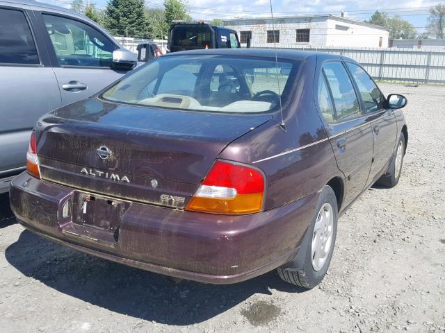 1N4DL01D8WC231705 - 1998 NISSAN ALTIMA XE BURGUNDY photo 4