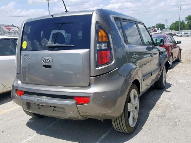 KNDJT2A29B7239094 - 2011 KIA SOUL + SILVER photo 4