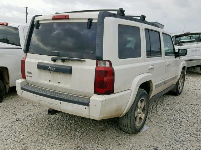 1J4RG4GK0AC140707 - 2010 JEEP COMMANDER WHITE photo 4