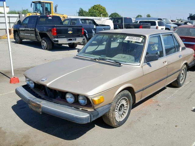 WBA39950006783856 - 1980 BMW 528I GOLD photo 2