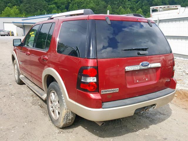 1FMEU74E56UA94995 - 2006 FORD EXPLORER E MAROON photo 3