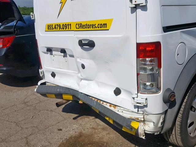 NM0LS7BN0AT007746 - 2010 FORD TRANSIT CO WHITE photo 9