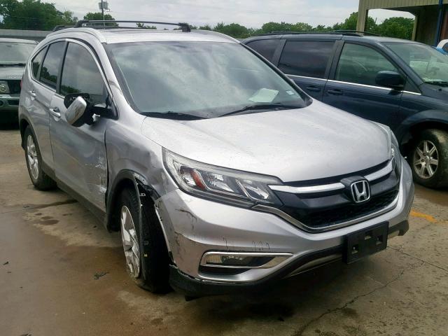 2HKRM3H72FH534840 - 2015 HONDA CR-V EXL SILVER photo 1